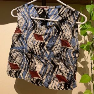 Super cool batik top, only worn once.